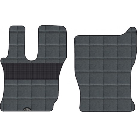 Tapis De Sol Sur Mesure IL TAPPETO AUTO – Volvo C30, S40 II, V50 – Noir, Moquette Sprint